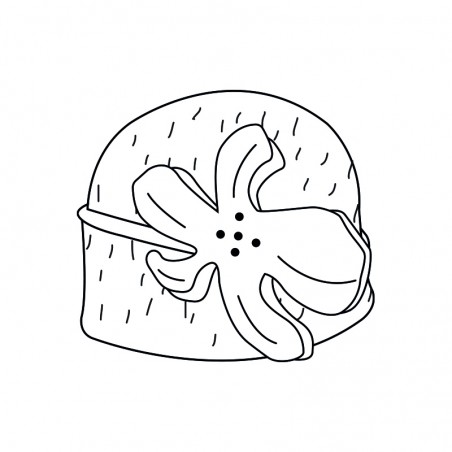 Angora 'MOREA' hood