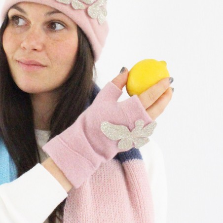 'DIAMI' fingerless gloves