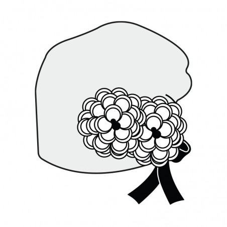 Cloche ASSA noir et blanc