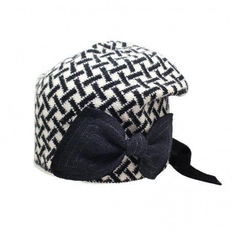 Cloche CHIKA noir et blanc